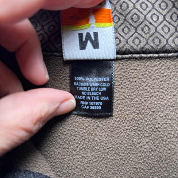 Kerrits 1/4 Zip Fleece Lined 1/4 Zip Shirt Womens Medium Equestrian Horse Riding - Picture 14 of 14